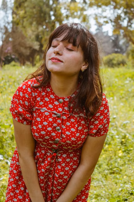 Vestido Floral Vermelho